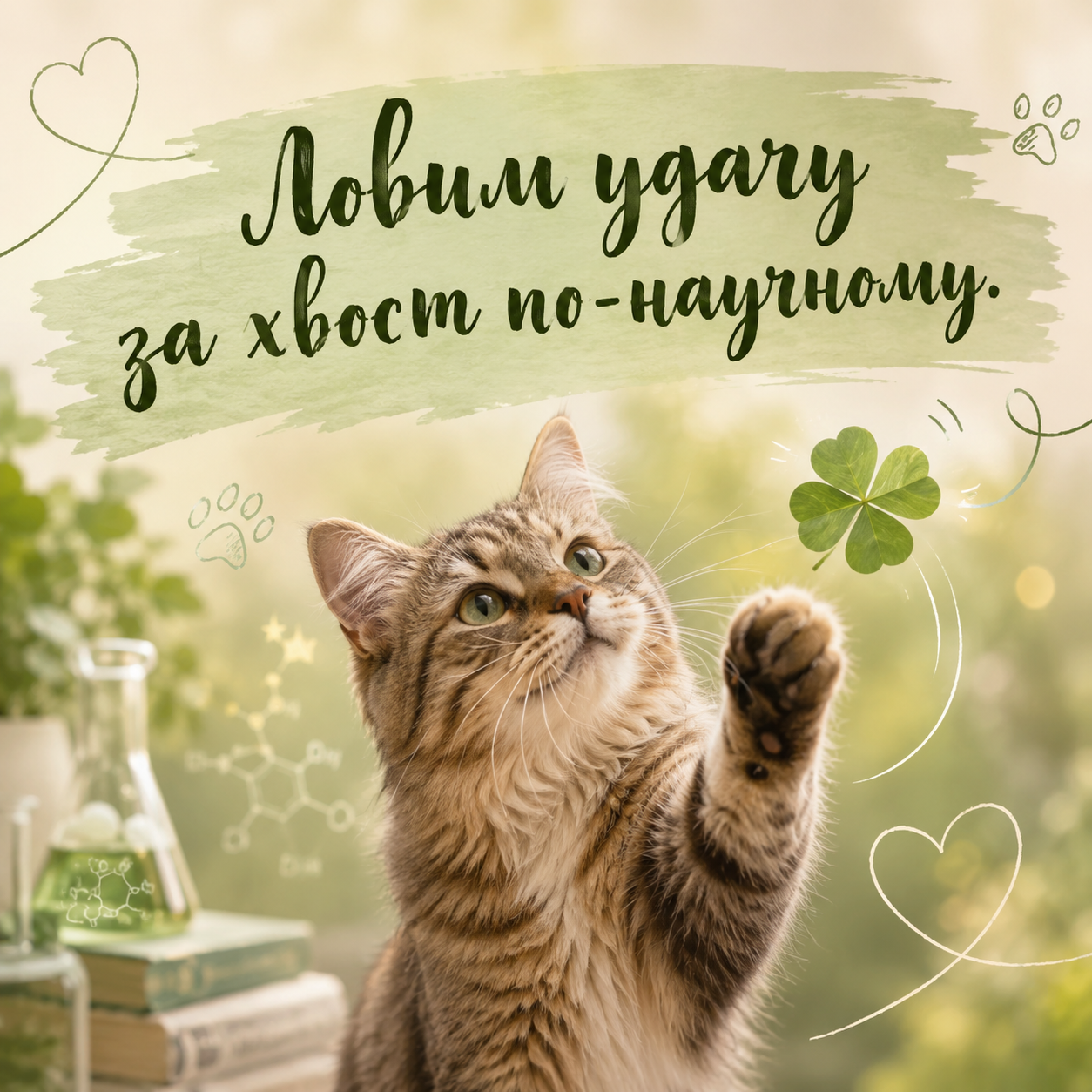 Ловим удачу за хвост по-научному.
