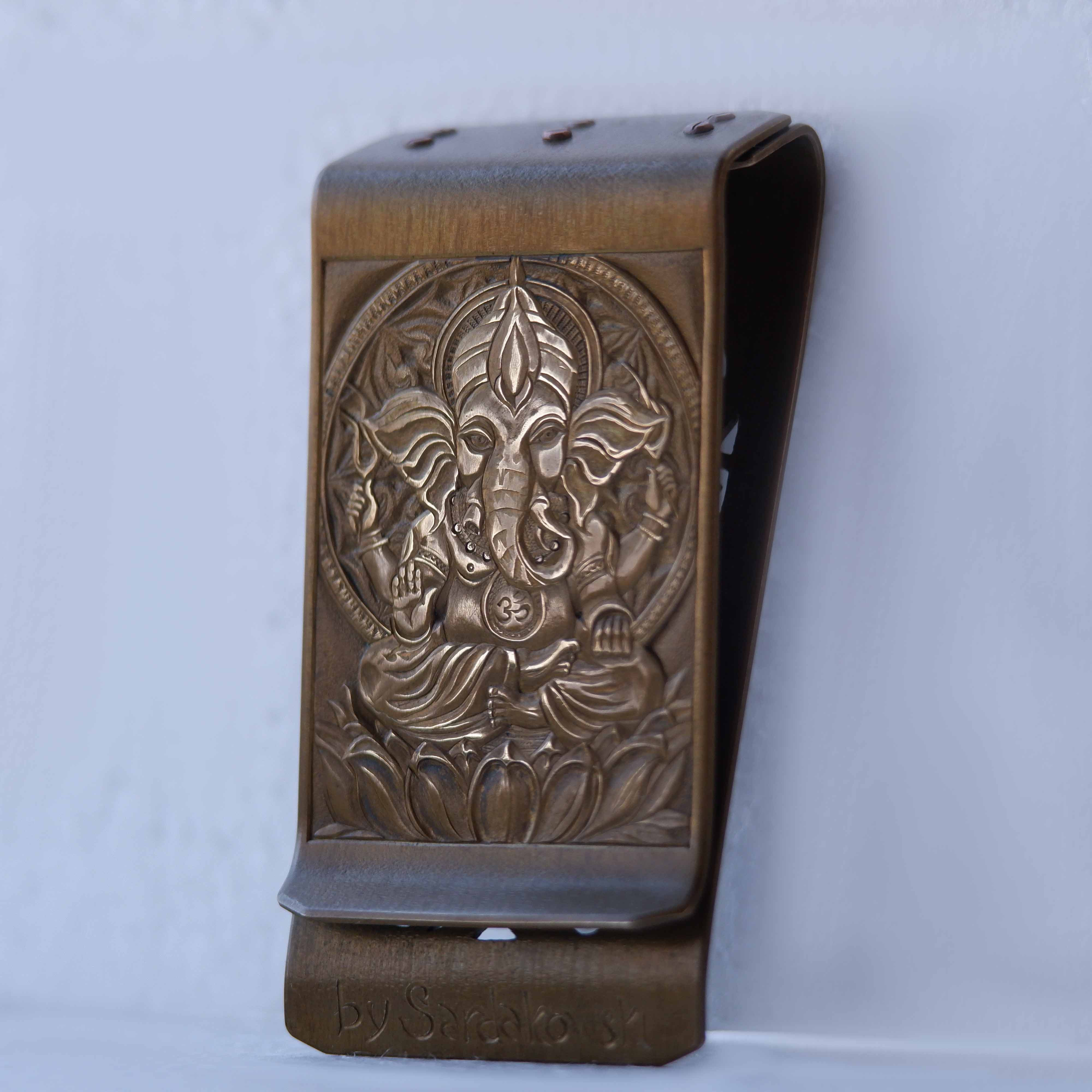 Ganesha - Money clip