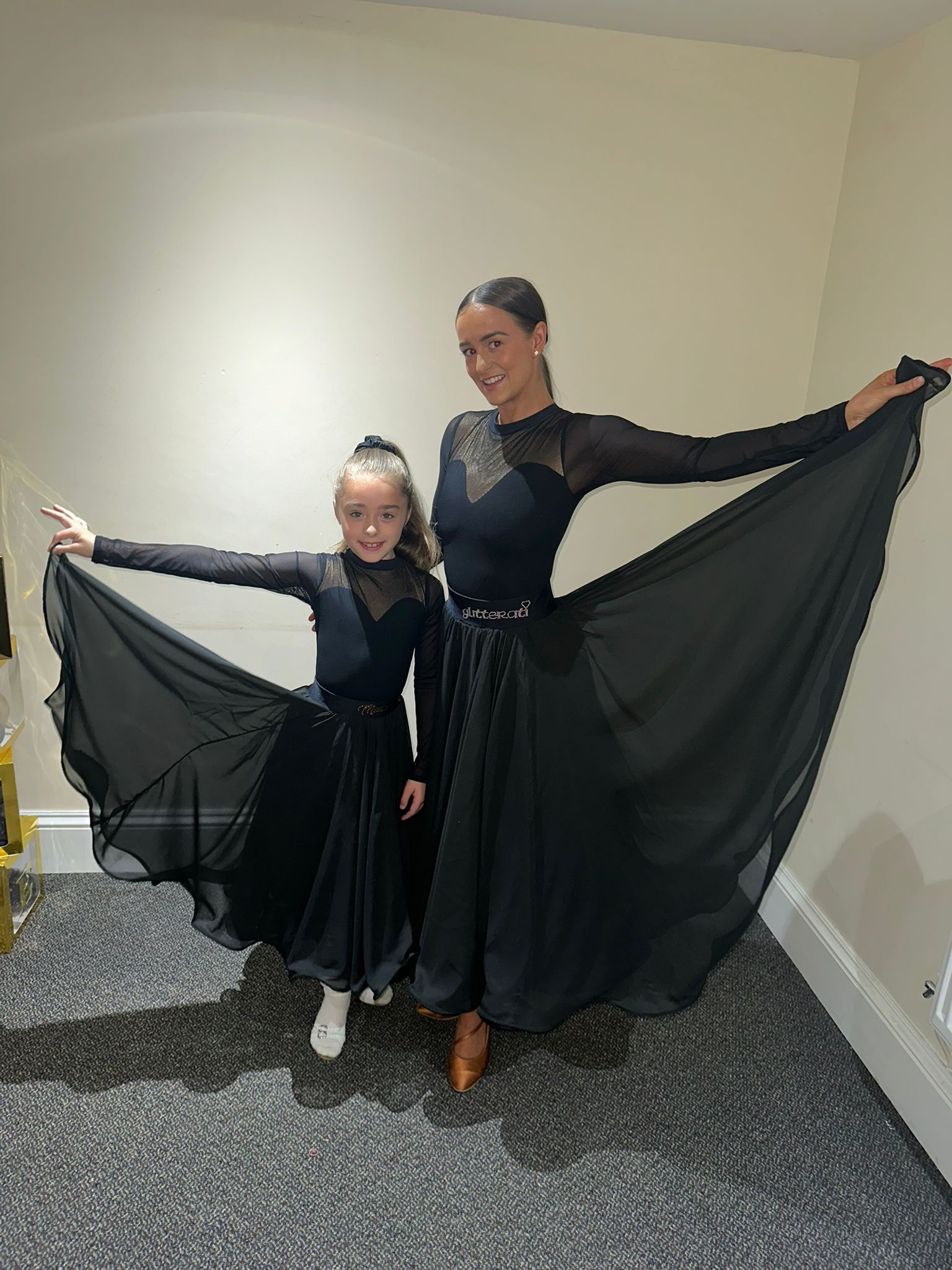 Classical ballroom skirt
