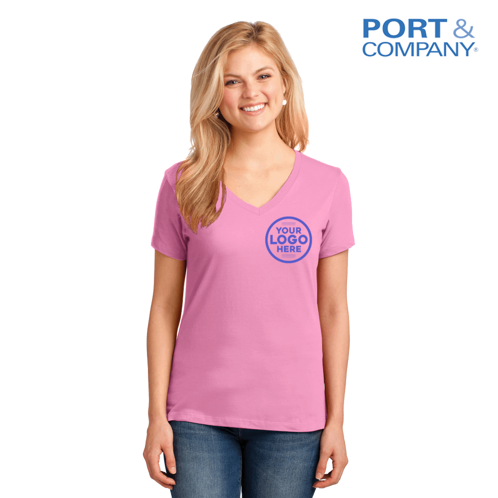 LPC54V - Ladies V-Neck