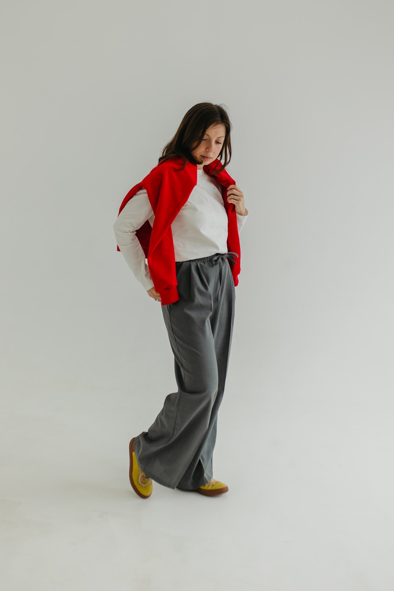 Штани вовняні сірі FLEX