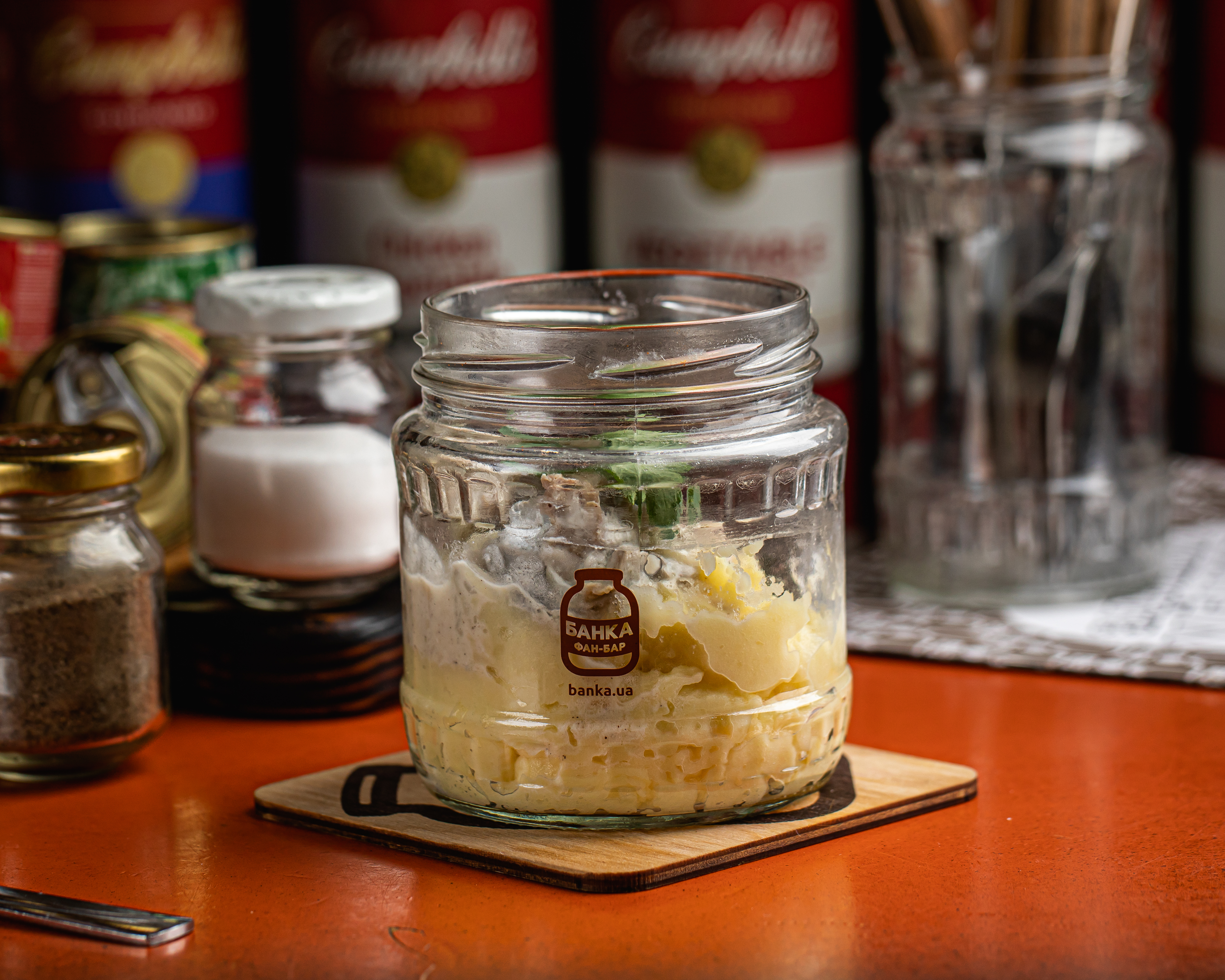 Жульєн на картоплі