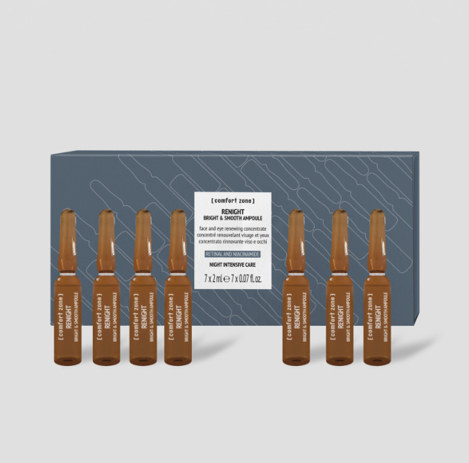 RENIGHT BRIGHT&SMOOTH AMPOULE - АМПУЛИ "СЯЯННЯ ТА ГЛАДКІСТЬ"