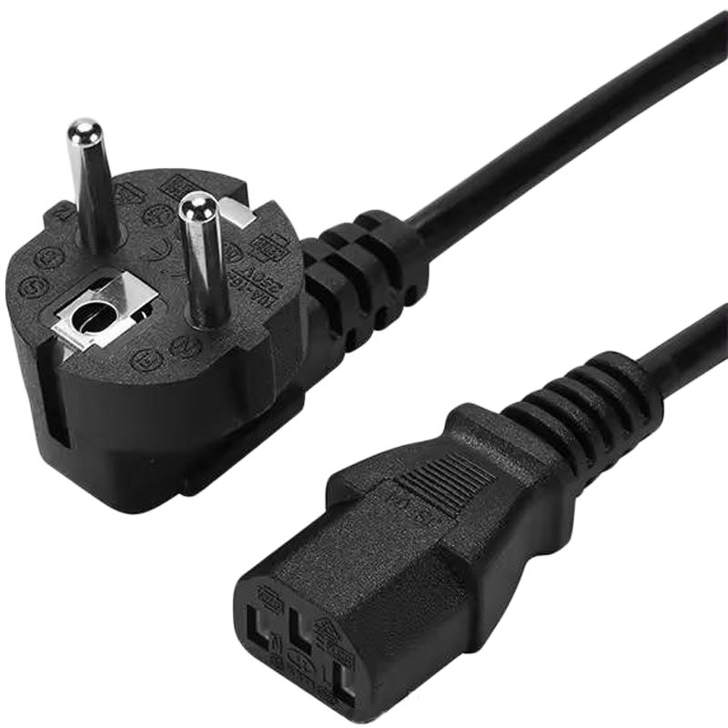 Кабель живлення PC 220V 1.5m Black