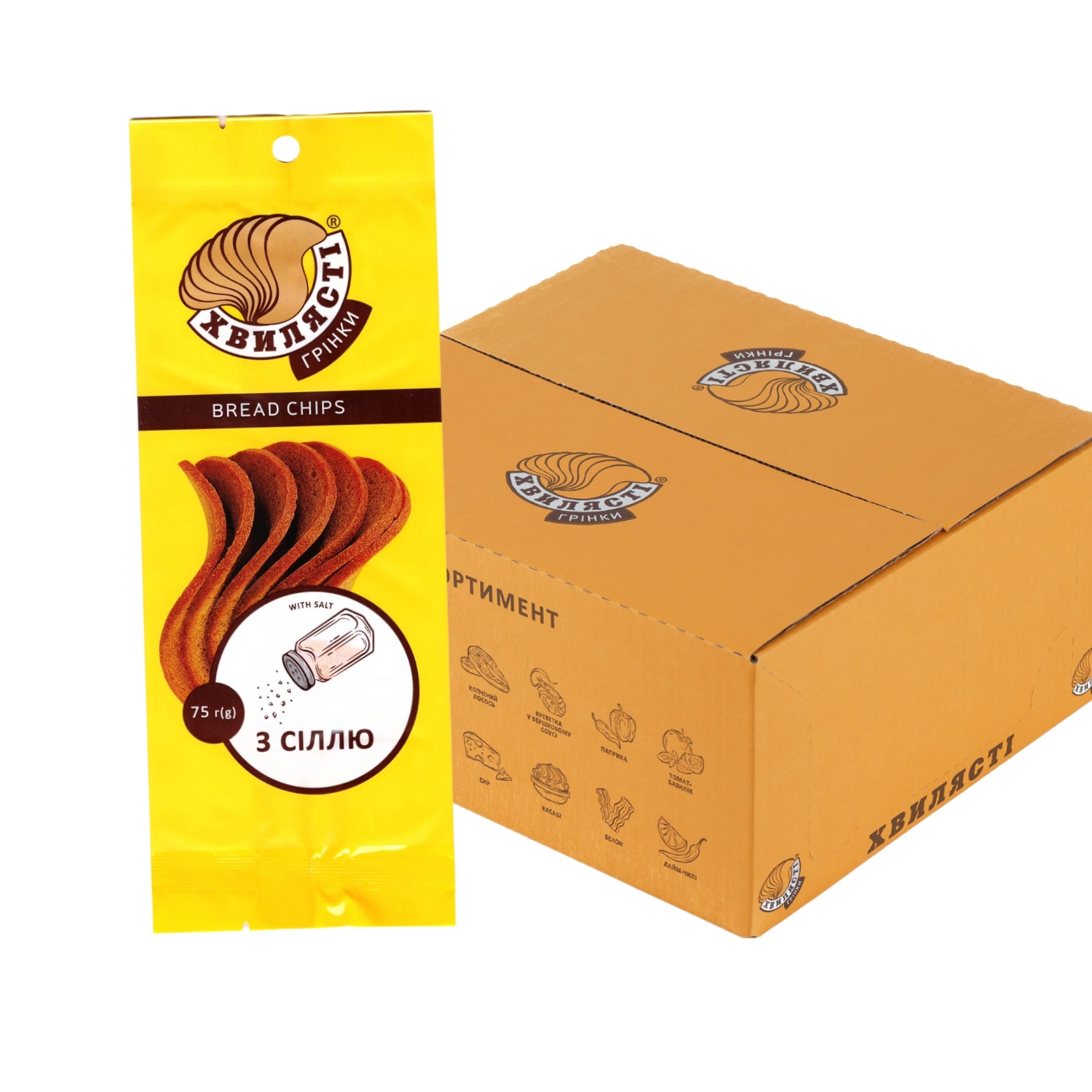 Грінки «Сіль» Хвилясті