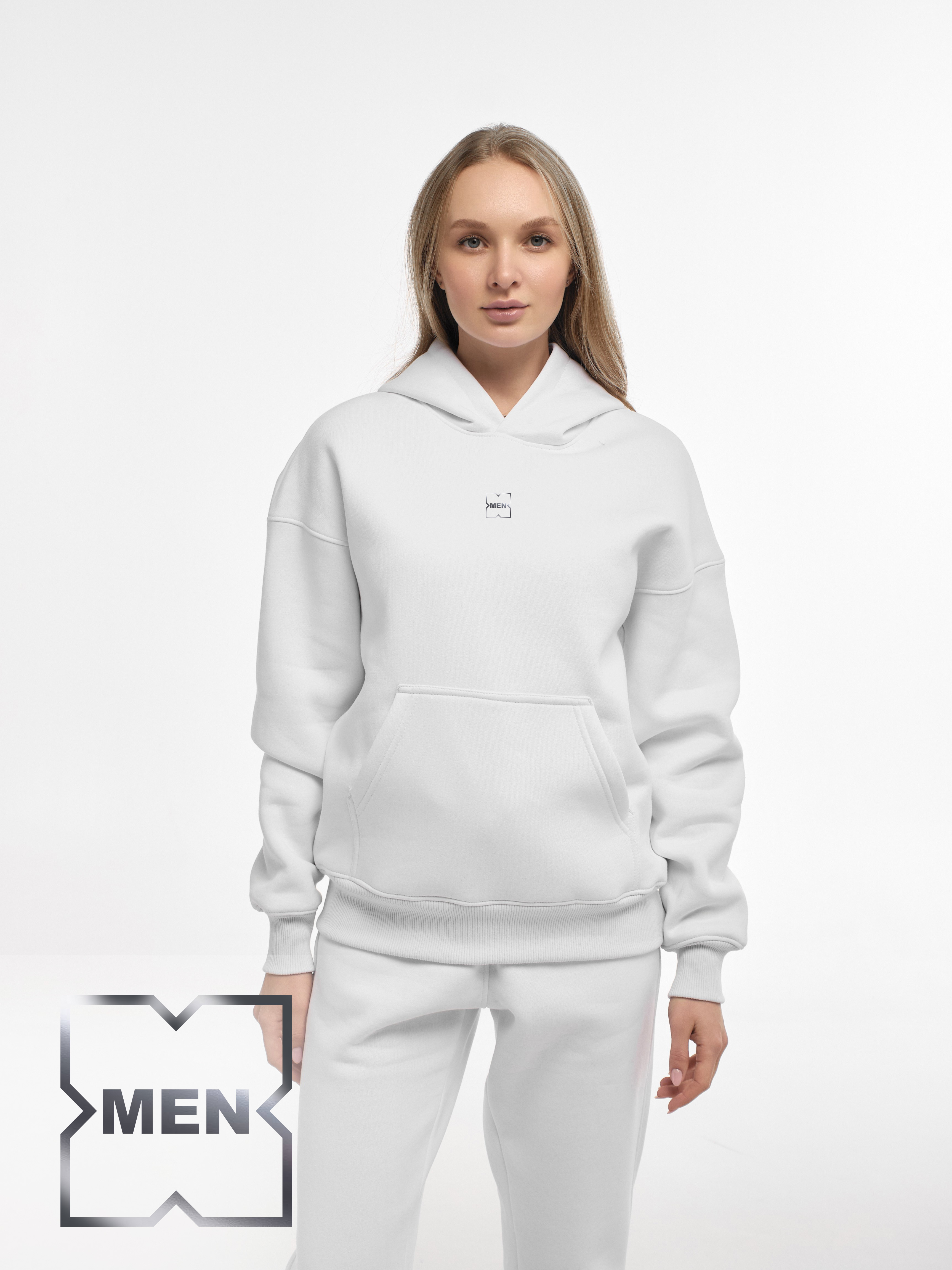 HOODIE "X-MEN" | POCKET | WHITE EMOTION | XH1
