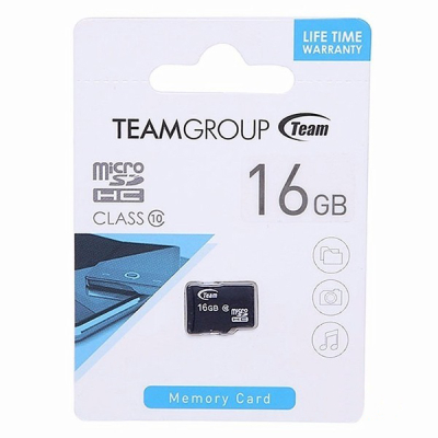 Карта пам'яті TEAMGROUP microSD 16Gb Class10