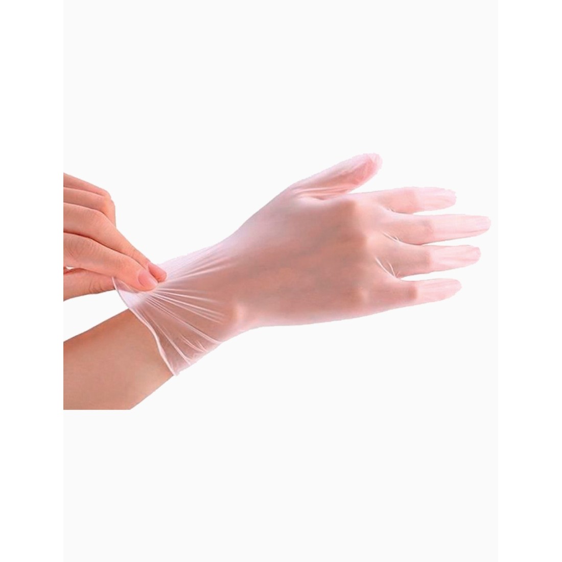 Powder-free vinyl gloves