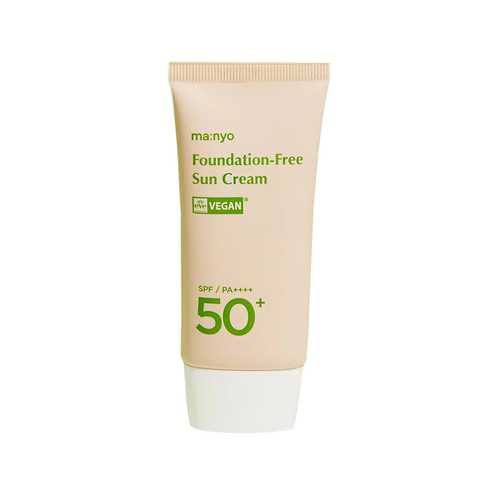 Крем сонцезахисний з тонувальною дією Manyo Foundation-Free Sun Cream 50 ml