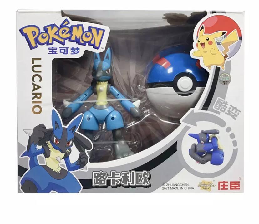 Покемон Покебол LUCARIO Pokemon GO куля з фігуркою-трансформером