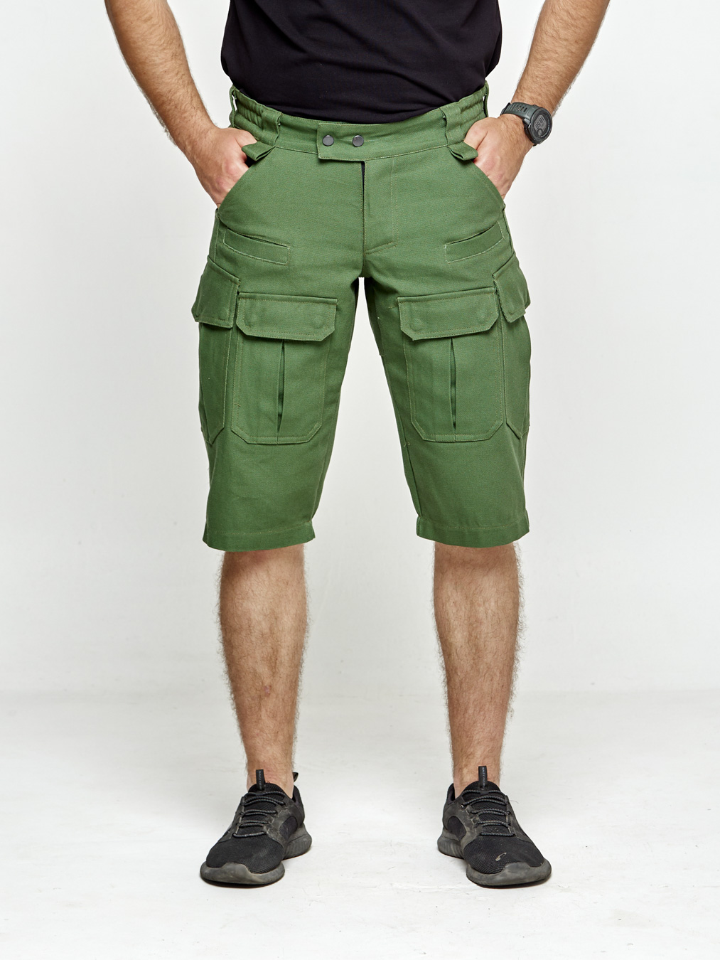 Шорти чоловічі UKM зелені