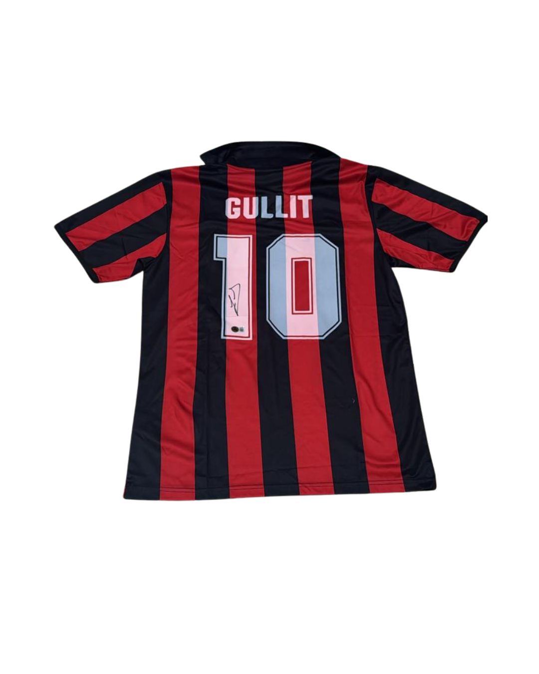JERSEY RUDD GULLIT CERTIFICADO BECKETT