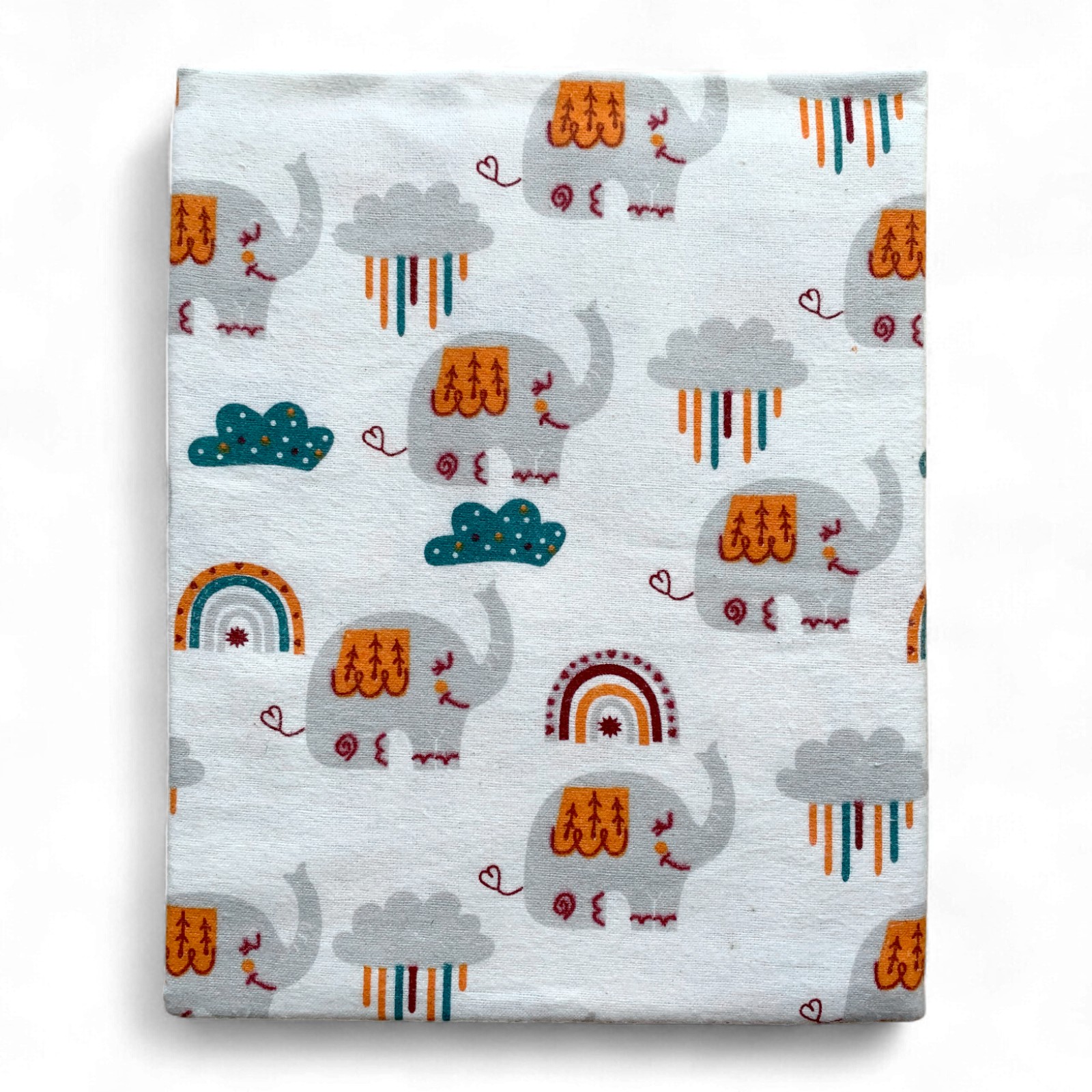 Пелюшка фланелева (байкова) 110 х 90 см Слоники