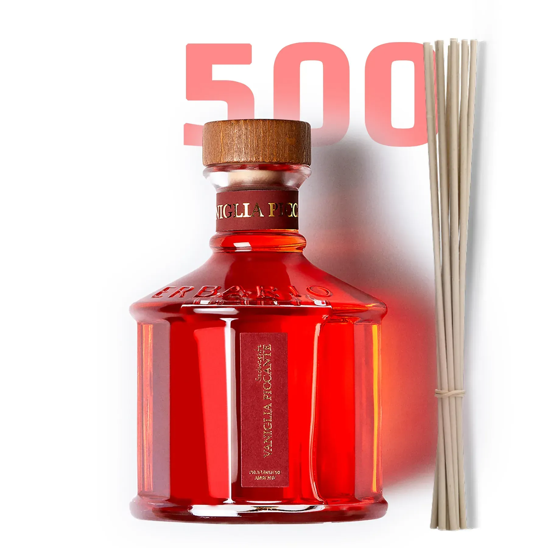Аромадифузор Erbario Toscano 500 мл. Vaniglia Piccante (Пряна ваніль)