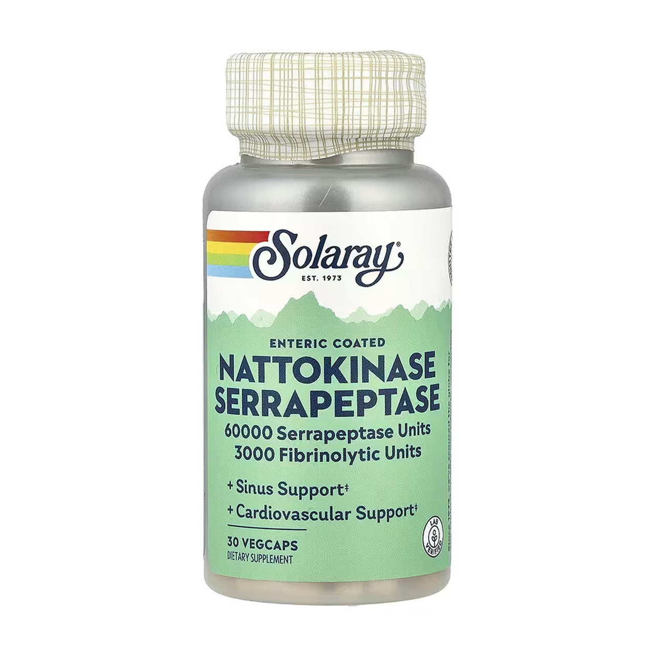 Nattokinase & Serrapeptase - 30 vcaps