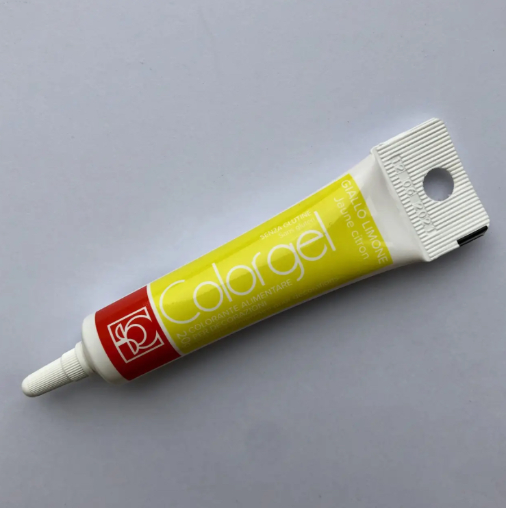 Барвник гелевий жовтий Modecor Giallo Limone 