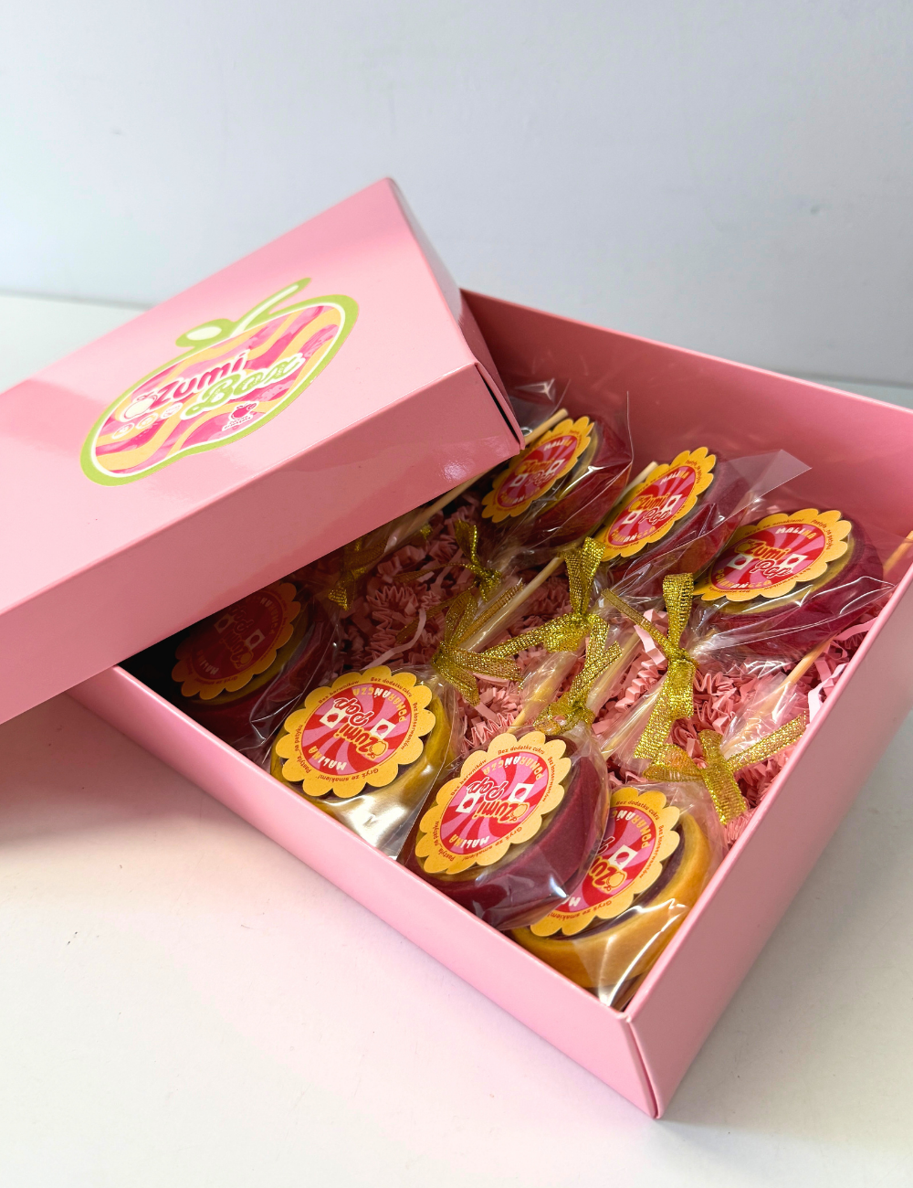 ZumiBox Imprezowy Popsy Malina & Pomarańcza 25 szt.