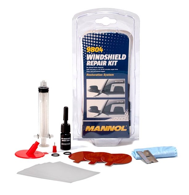 Набір для відновлення лобового склаWindshield Repair Kit Mannol