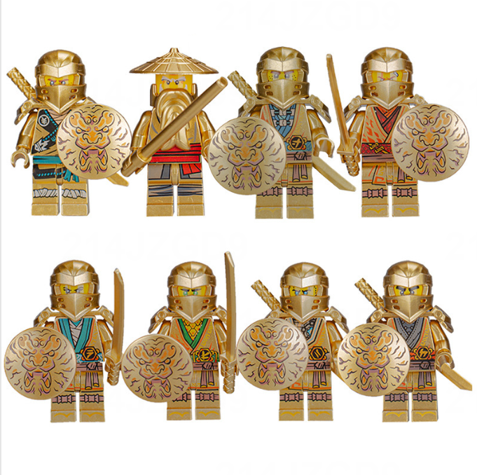 Набір фігурок ніндзя Ninjago набір героїв з мечами N1