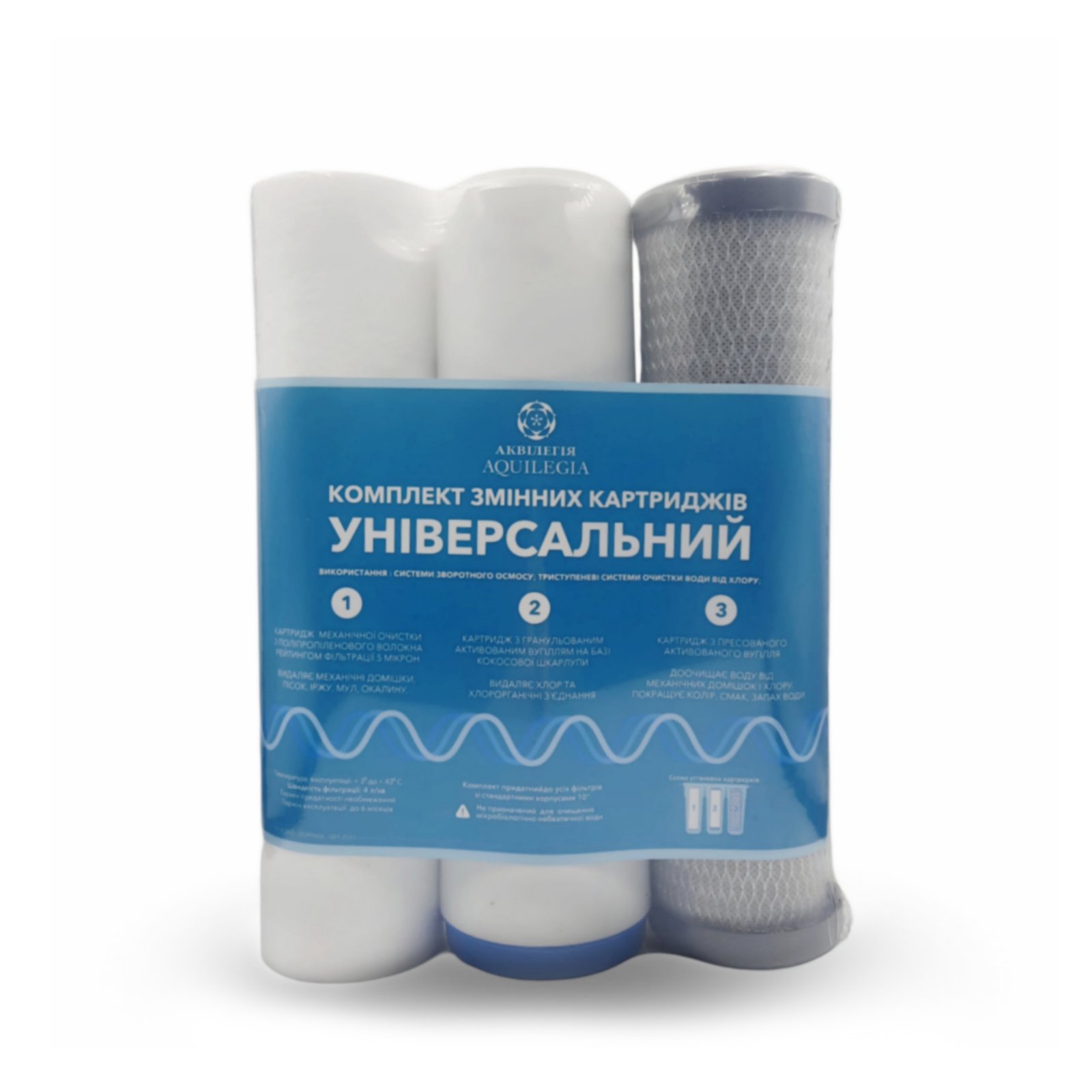 Комплект картриджів Універсальний 1-2-3 