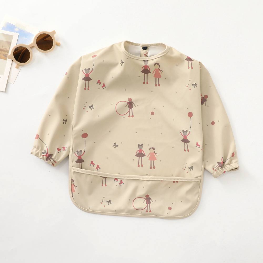 Фартушок з екошкіри "Діти на бежі"