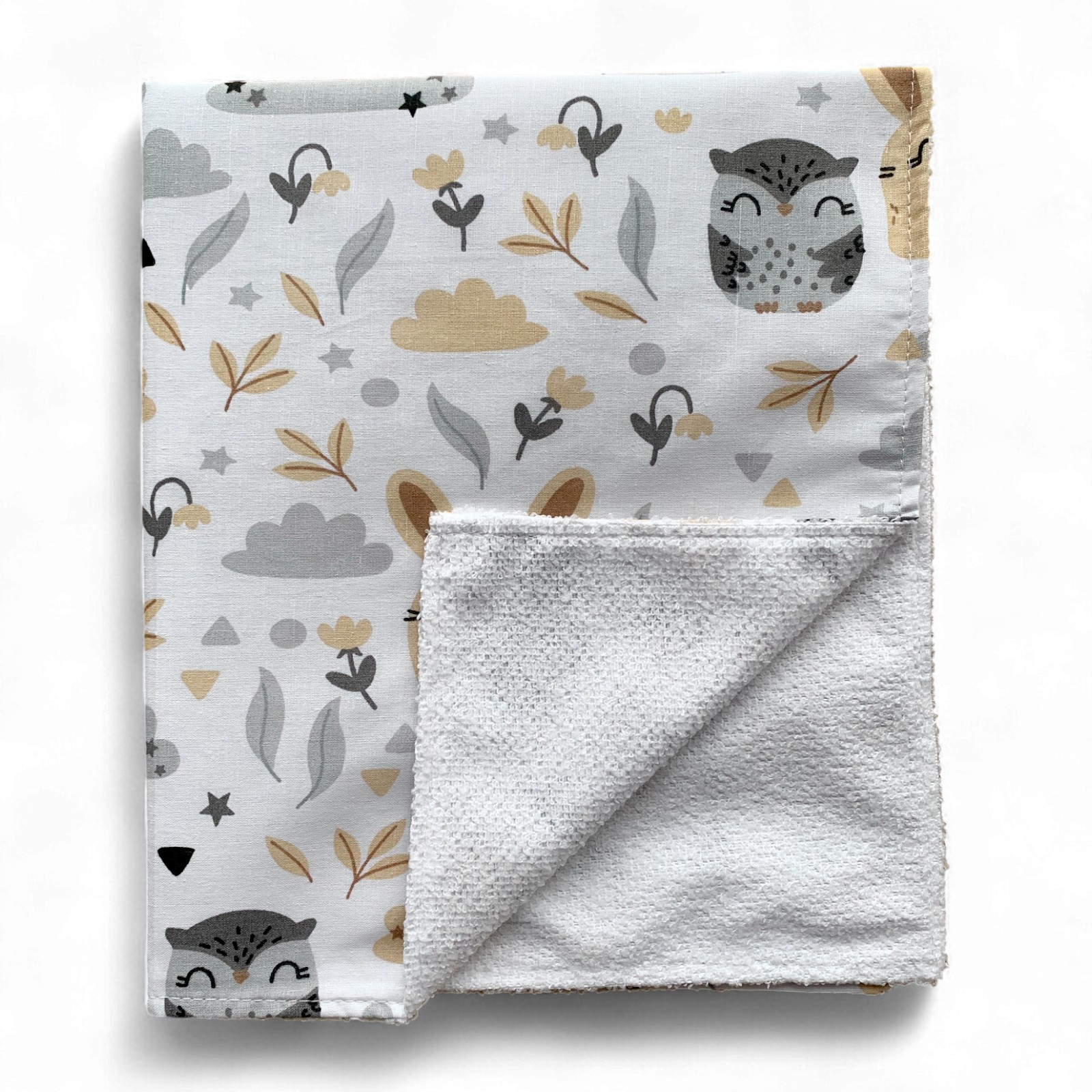 Пелюшка непромокаюча 45 х 55 см Сова і зайчик