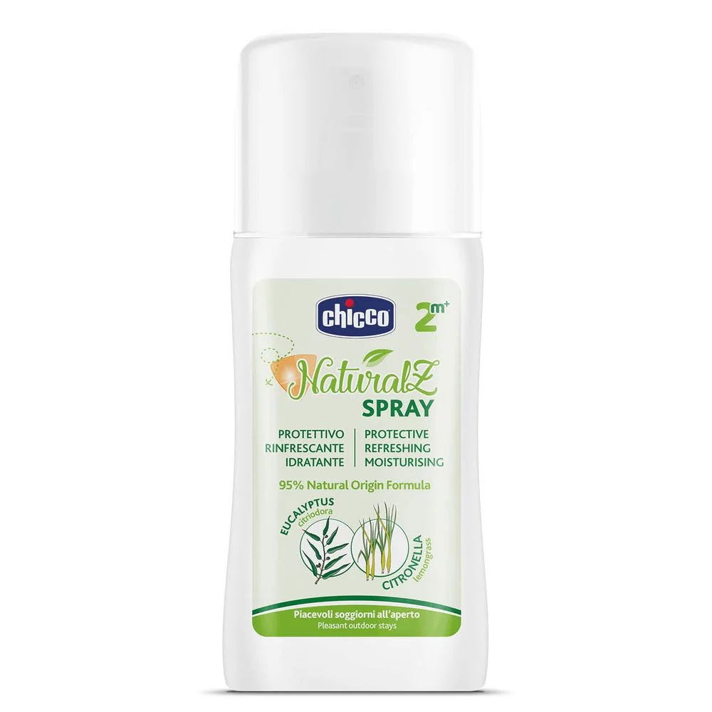 Спрей захисний від комарів Chicco Naturalz, 100 мл