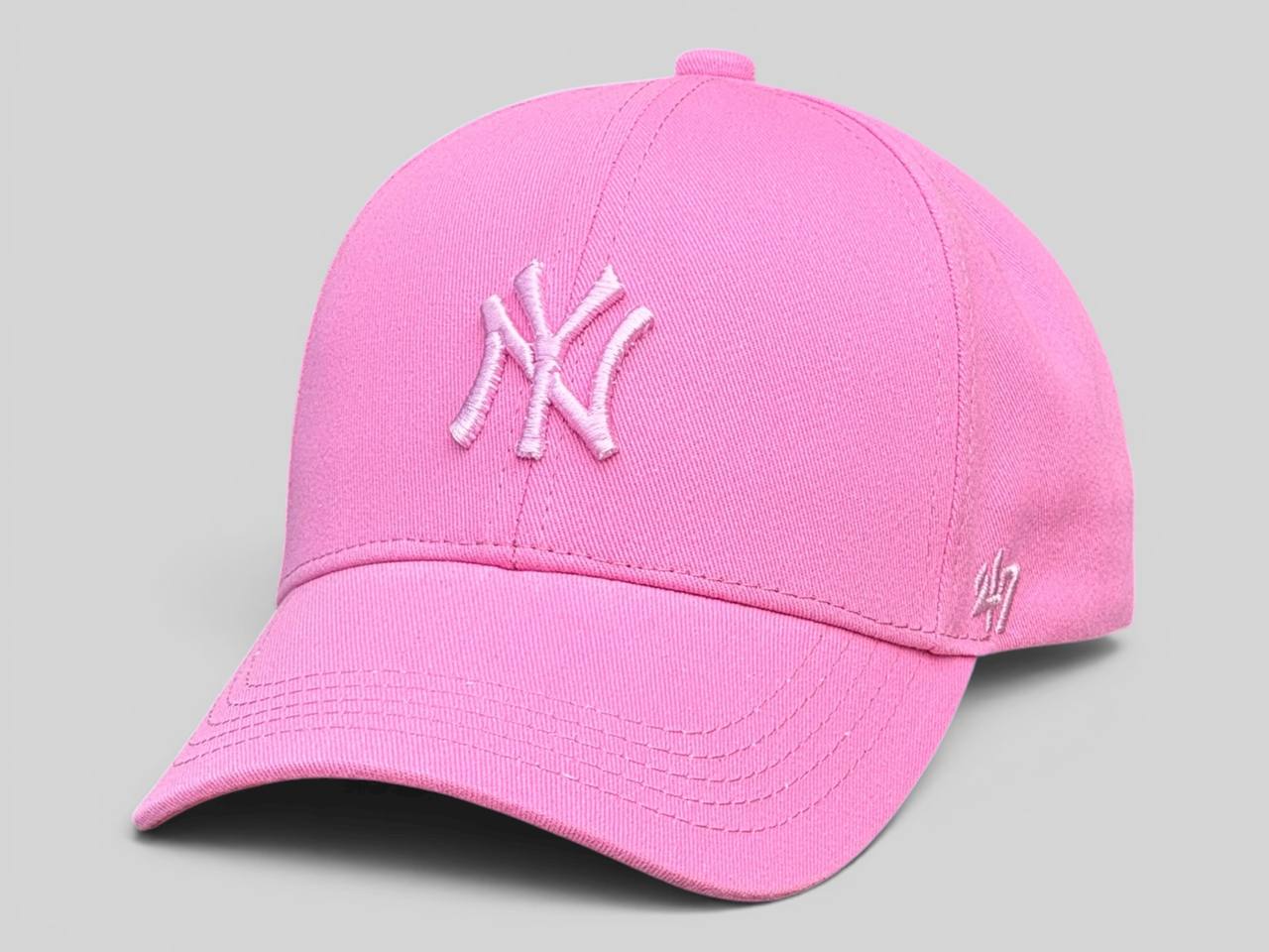 Кепка Бейсболка 47 brand New York - Нью Йорк Рожева Копія