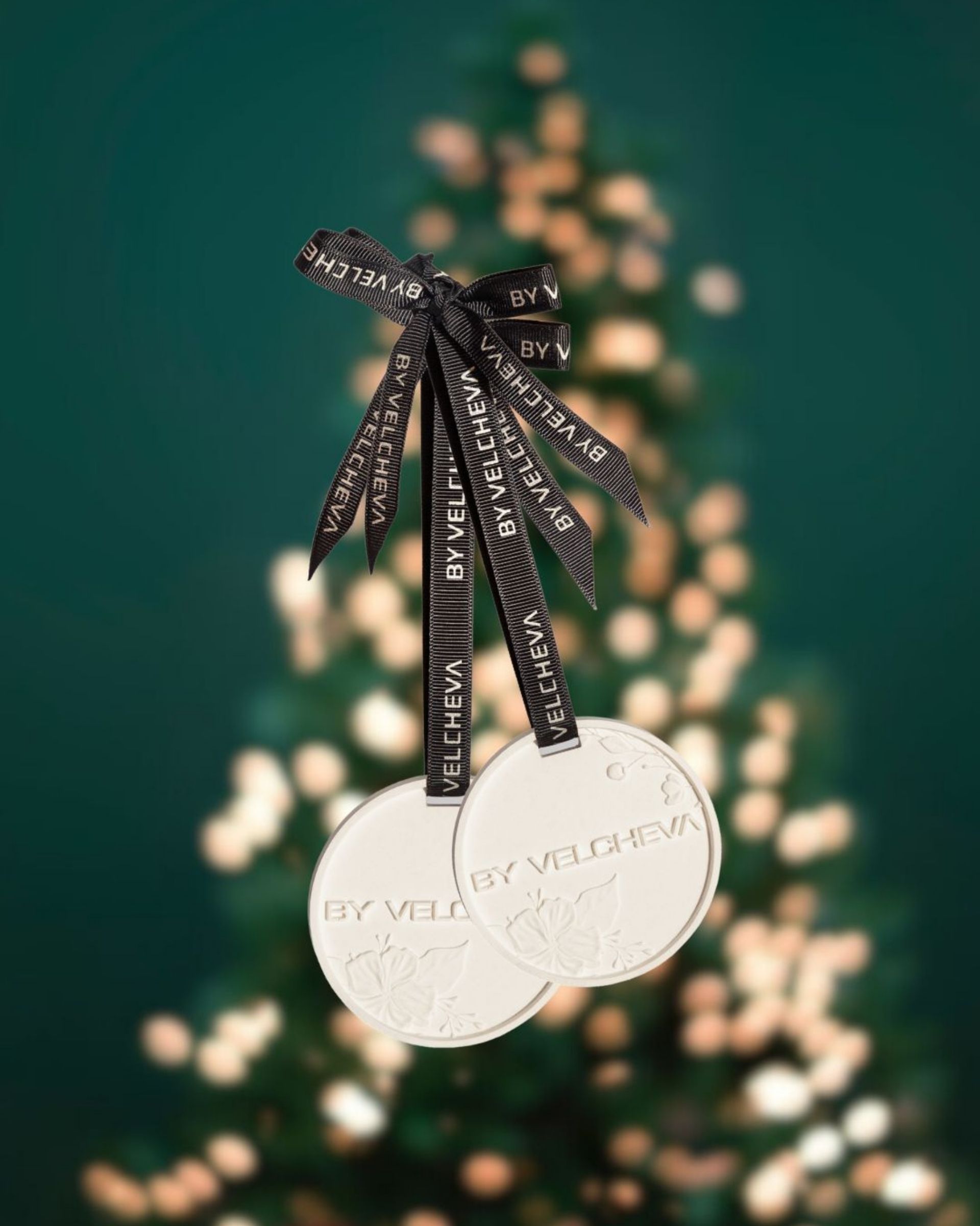 Ароматичне саше CHRISTMAS TREE 2шт (ніжний хвойний аромат ялинки, апельсина та кориці)