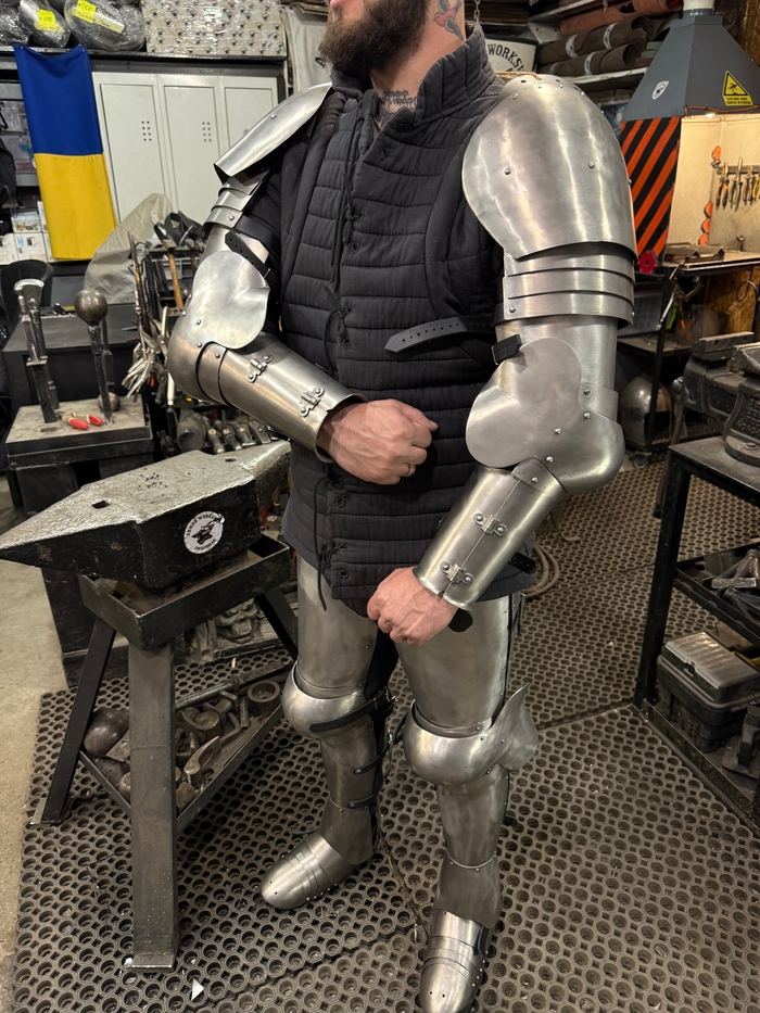 Complete titanium arms + shoulders
