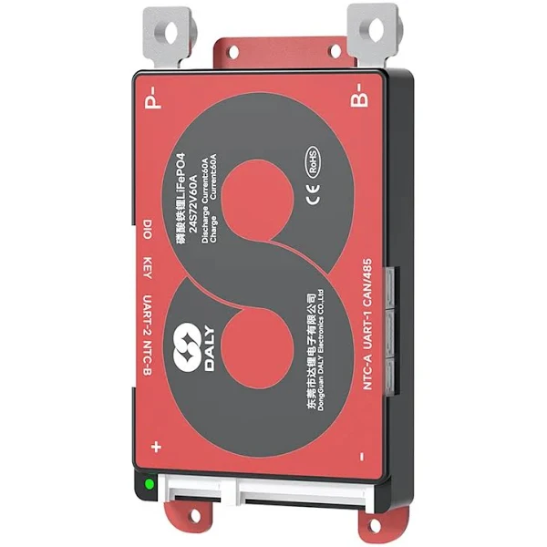 BMS Daly smart LiFePO4 16S 48V 100А симетрія з Bluetooth/WIFI