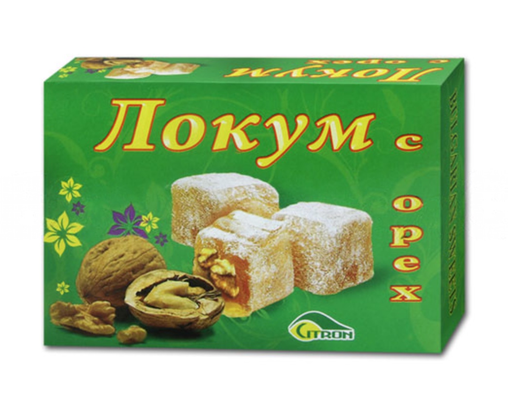 🇧🇬 "CITRON" Delicia Turca Nueses, 140 g.