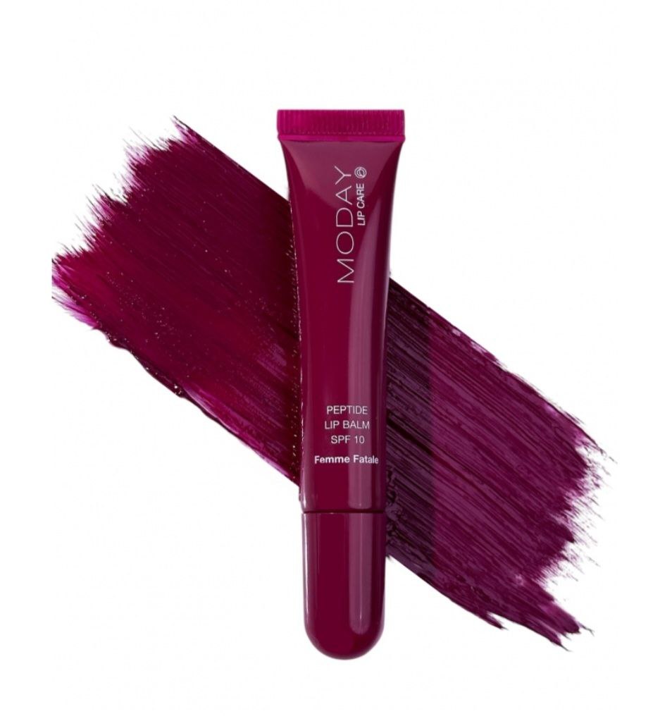 Бальзам для губ MODAY Femme Fatale Peptides Lips на основі пептидних комплексів Maxi-Lip та VOLUFORM 10 мл