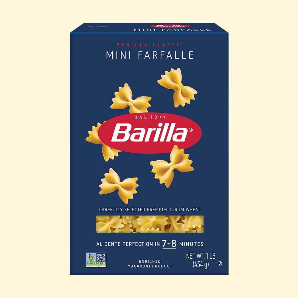 Barilla Piccolini Mini Farfalle, 500g