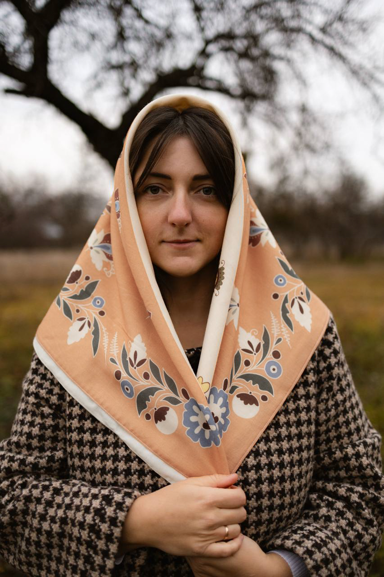 Косівсько-опішнянська хустка, 90*90