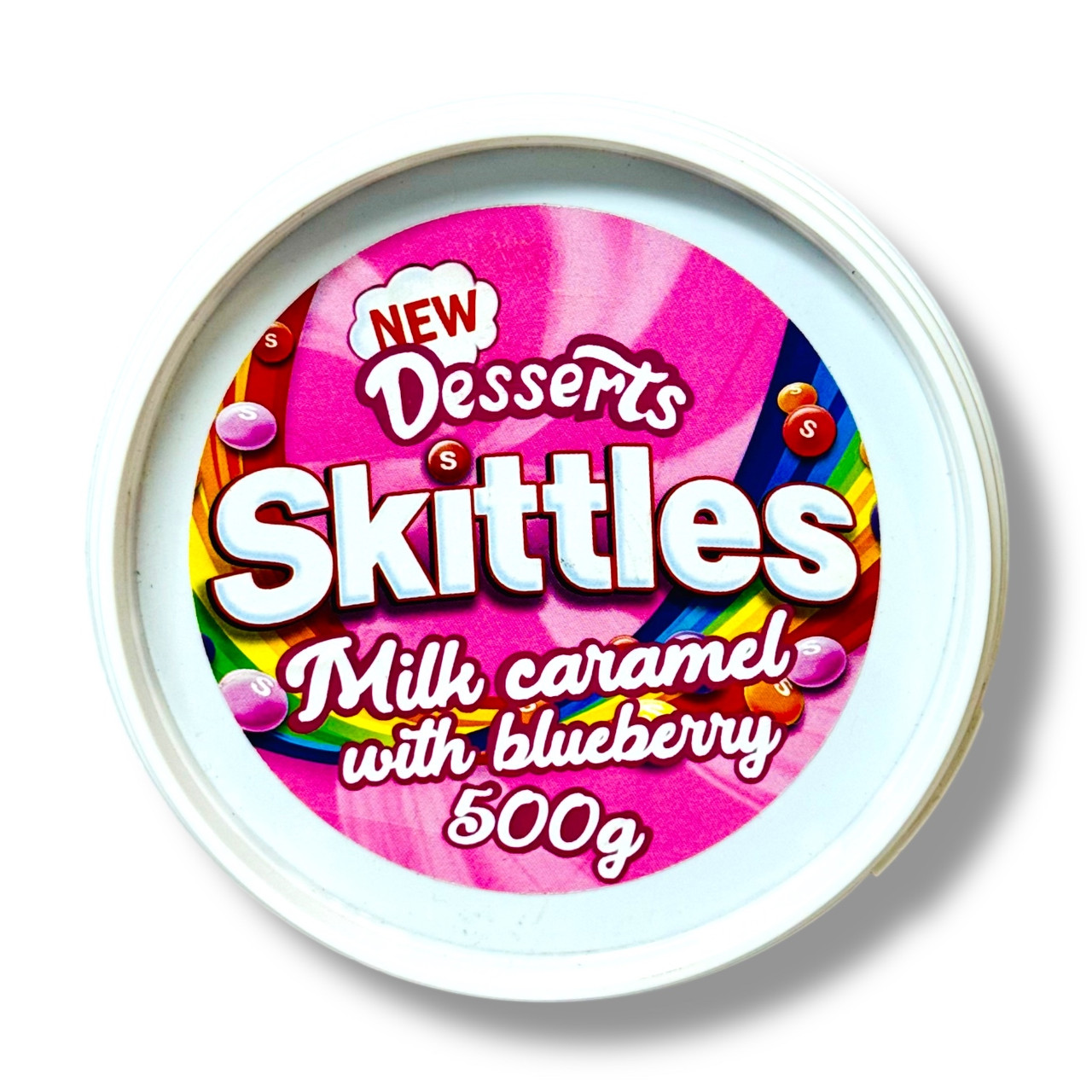 Шоколадна ПАСТА (крем) Skittles роз Poland 500 грамів