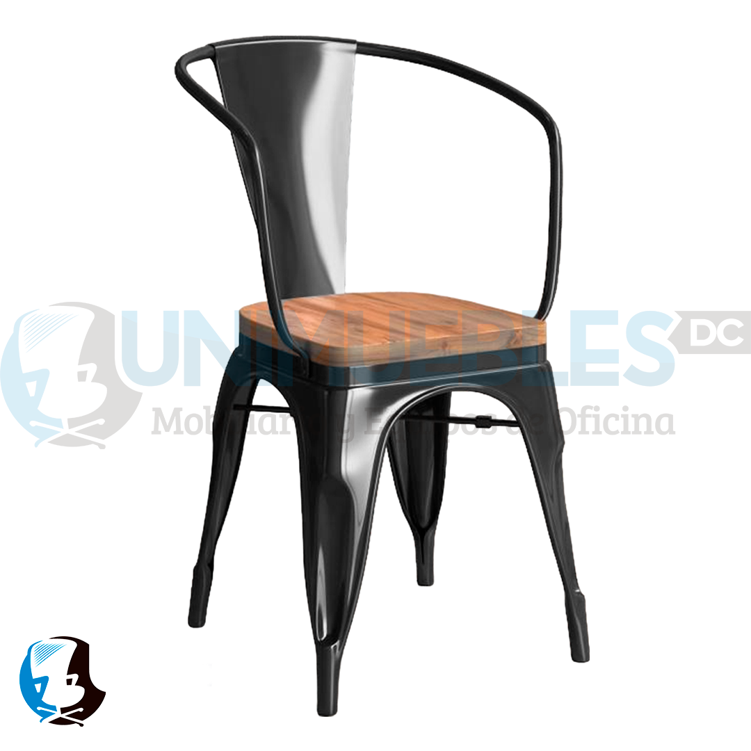 SILLA TÓLIX WOOD CON BRAZOS