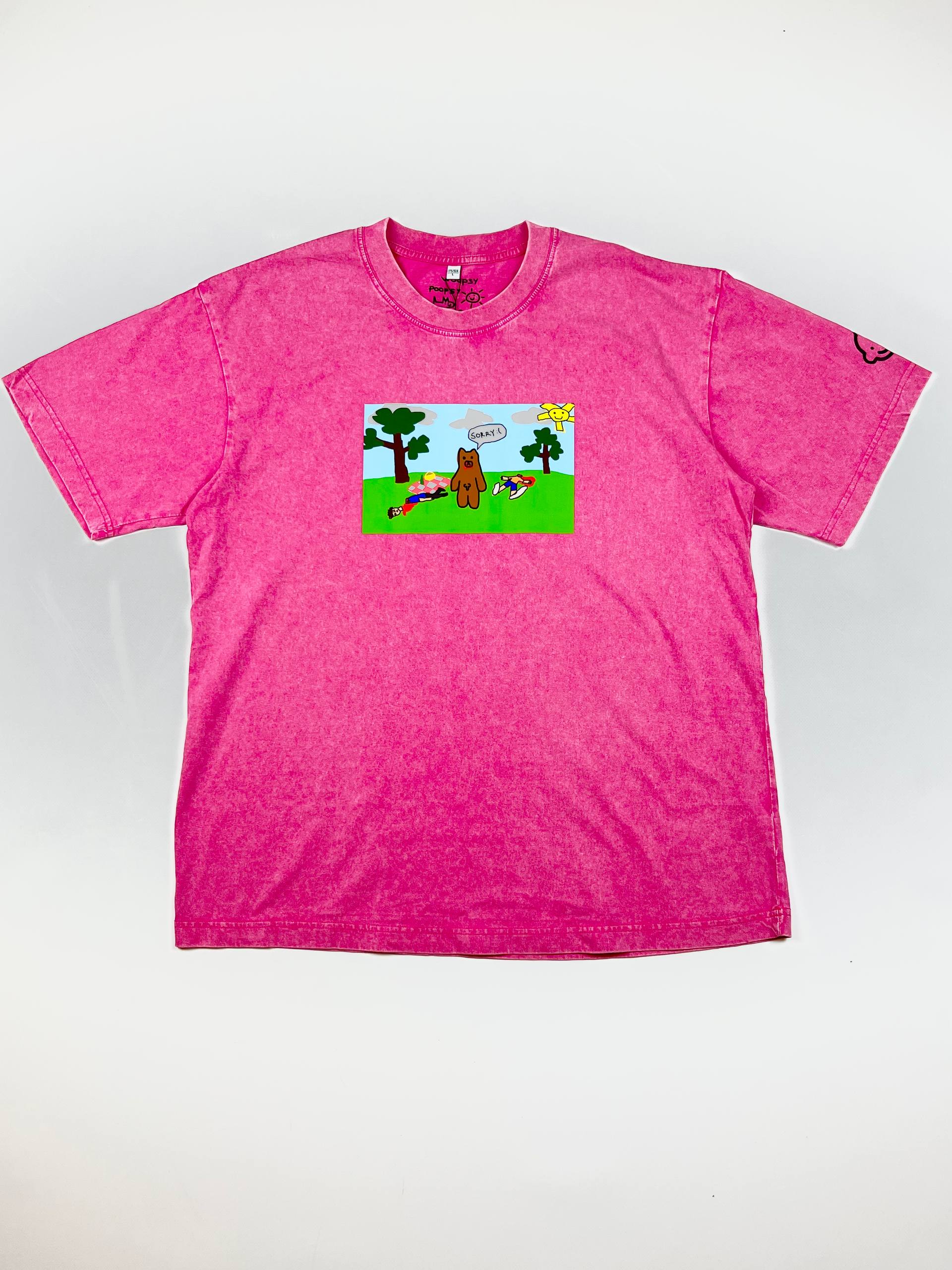 Футболка ПІКНІК РОЖЕВИЙ від WOOPSY POOPSY