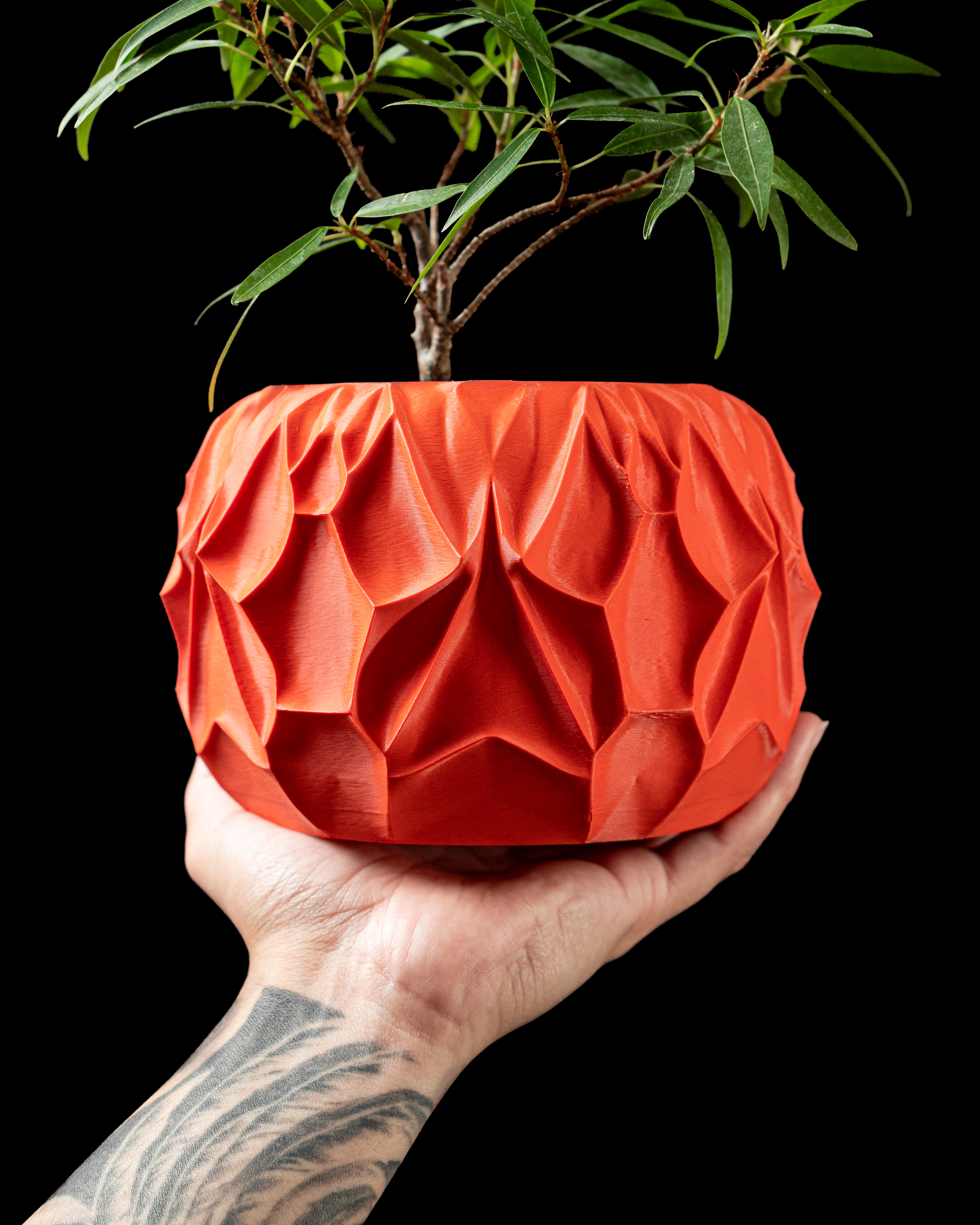 Vessel Planter Pot – Minimal 3D Printed Planter