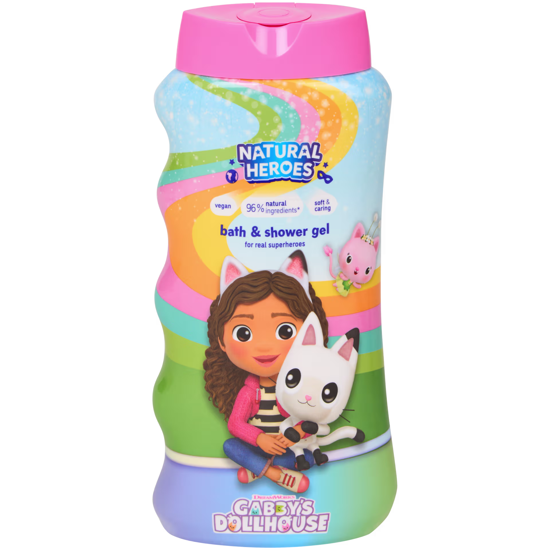 Дитячий гель для душу Natural Heroes Bath & Shower Gel CABBYS DOLLHOUSE 500 мл