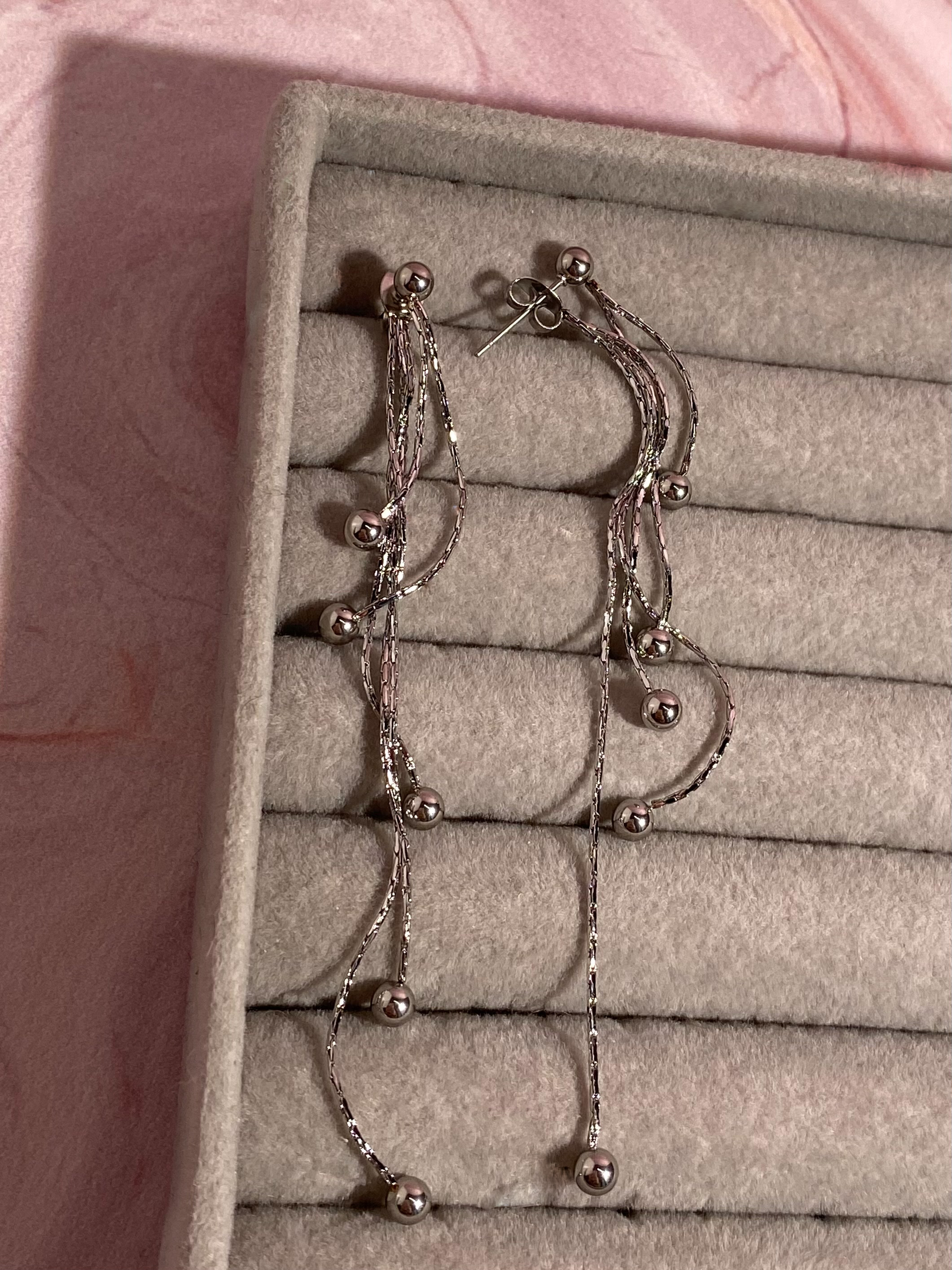 Сережки-пусети з кульками