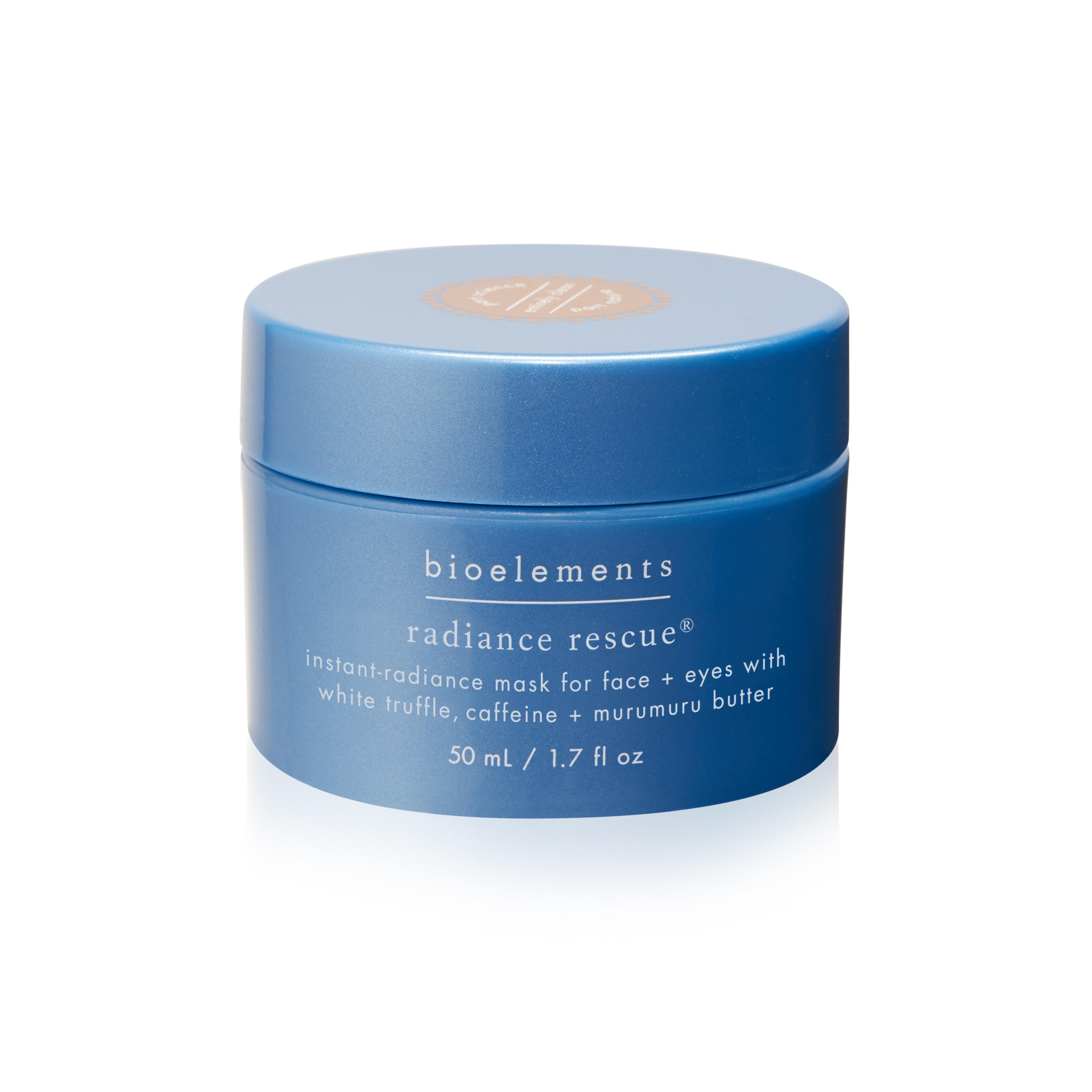 Bioelements Radiance Rescue, 50 ml - Маска для обличчя з екстрактом білого трюфелю, кофеїном та олією муру-муру