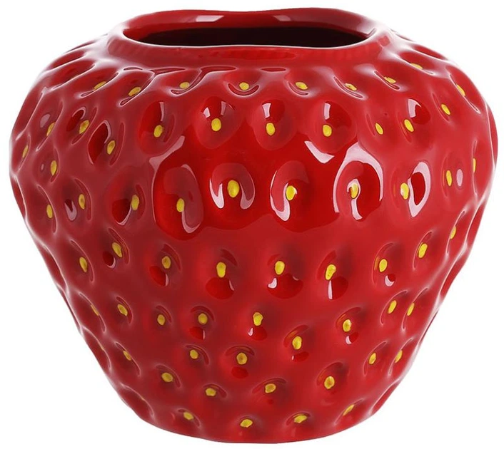 Strawberry Ваза керамічна 14 см