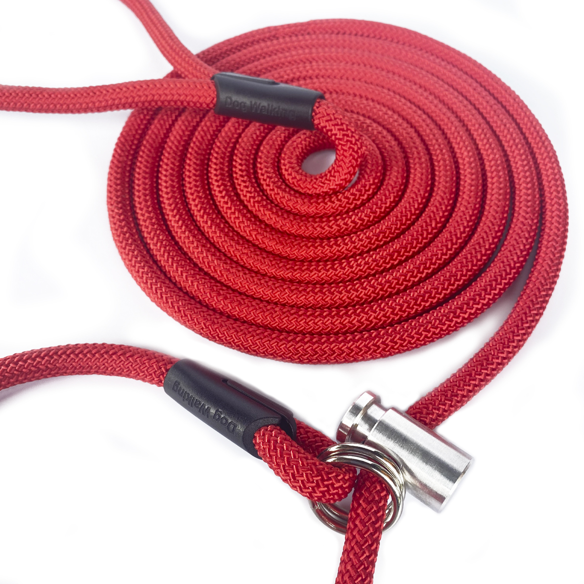 Повідець контролер Dog Walking CONTROL LEASH для вигулу та дресирування собак 9 мм 3 м червоний