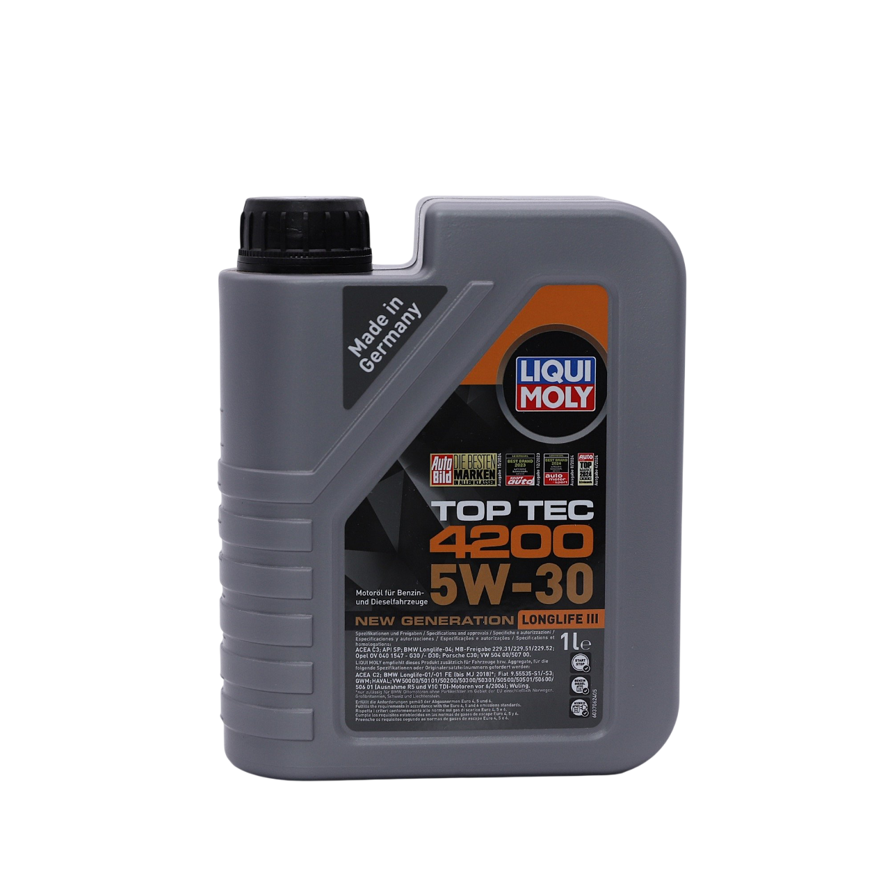 Олива моторна LIQUI MOLY TOP TEC 4200 5W-30 NEW GENERATION 1L