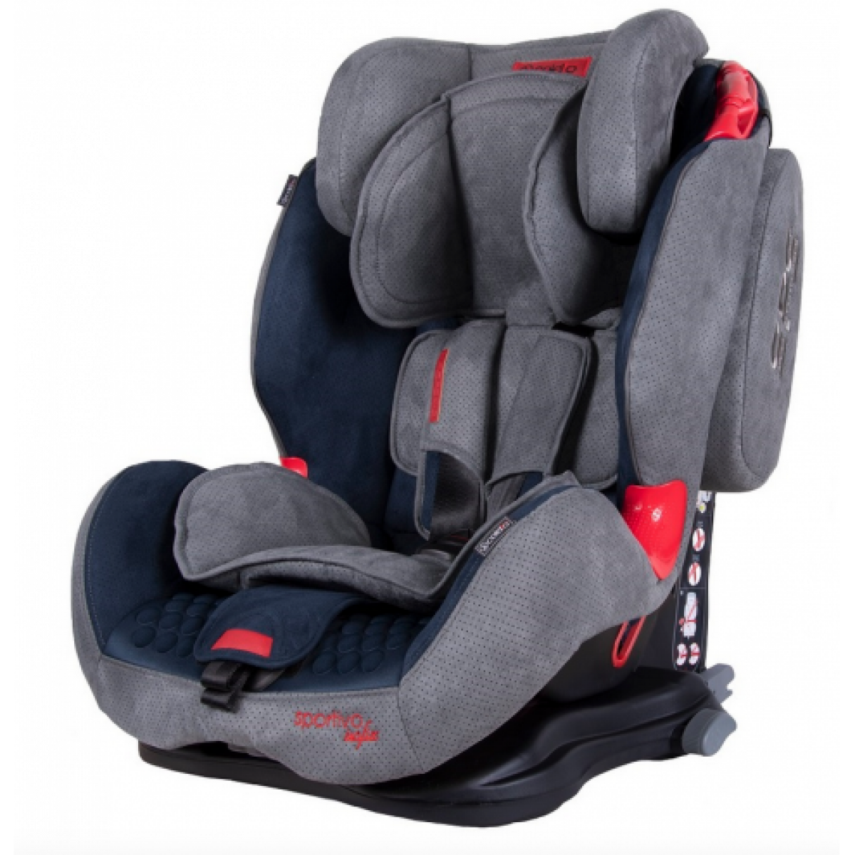 Автокрісло Coletto Sportivo Isofix 9-36 9024-CSIs-09, navy, синій