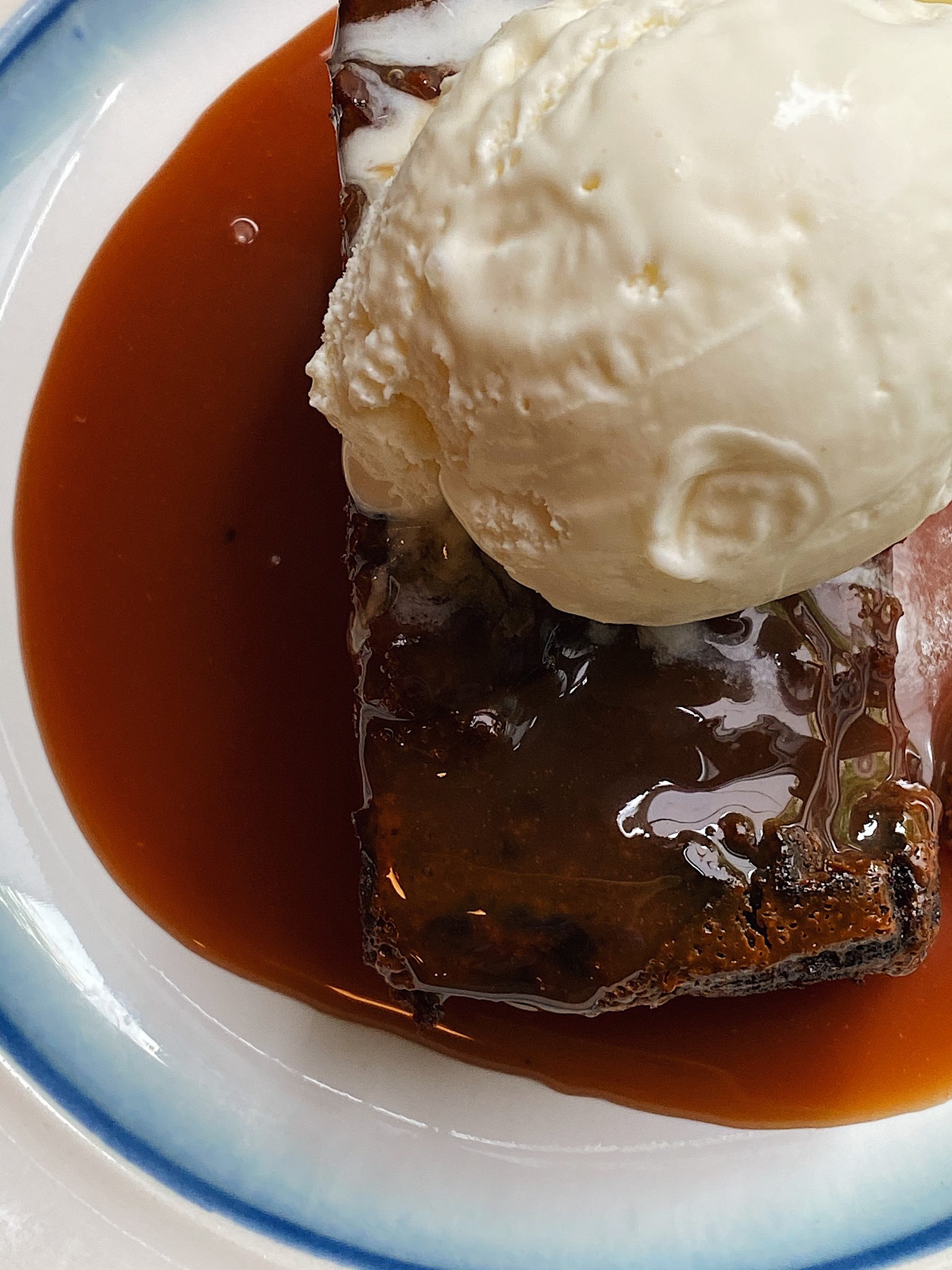 Sticky toffee pudding