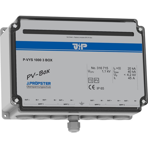 ПЗІП -VYS 1000 3 BOX тип 2, IP 65, PV