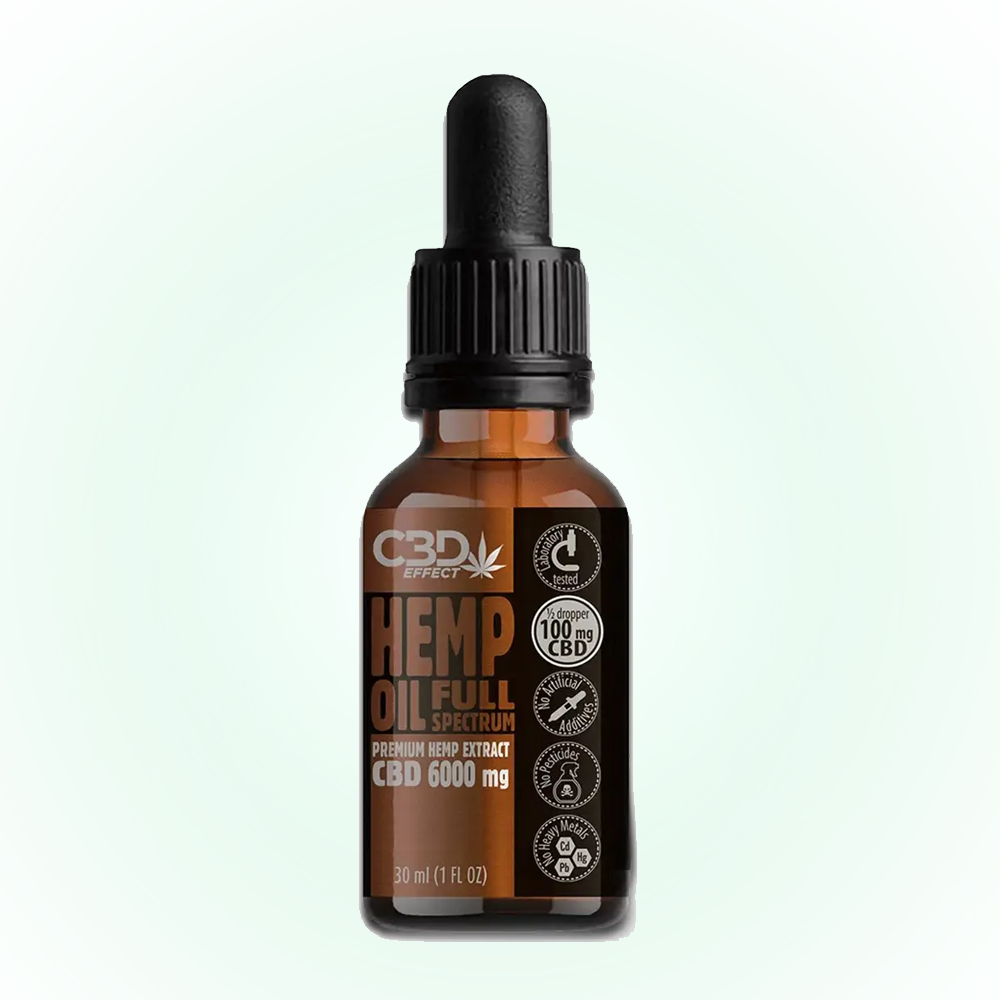 КБД олія 20% CBD Full Spectrum (30 мл/6000 мг) - Повний спектр.