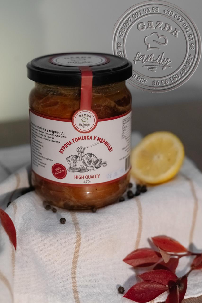 Куряча гомілка у маринаді